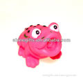 Vinyl toy pink frog